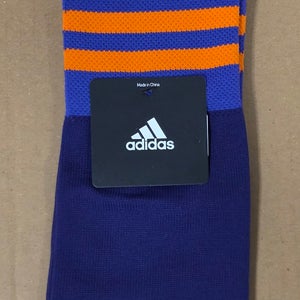 NEW Adidas MLS Houston Dynamo Calf Sleeve Dark Purple/Ink Blue/Orange Color - Large