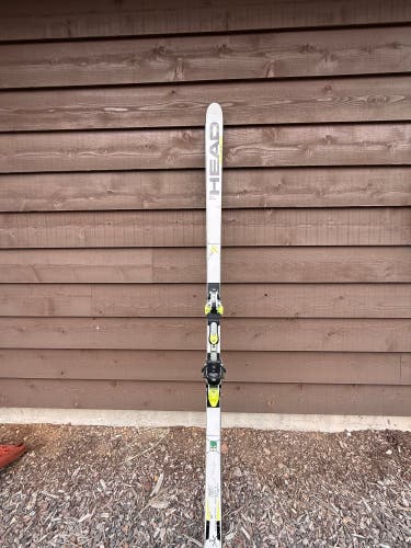 HEAD WC Rebels i.DH 218 cm Skis With Bindings Max Din 16 (Used)