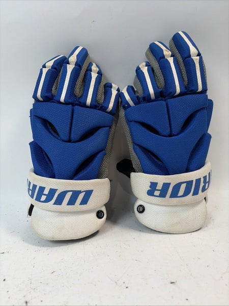 Warrior Rabil Lacrosse Gloves, Blue, 12"