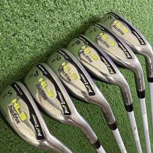 Tour Edge HL3 Hot Launch Hybrid Iron Wood Set 6-PW SW 45g Ladies Womens Flex