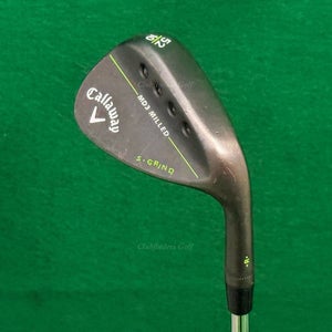 Callaway MD3 Milled Black 52-10S 52 Gap Wedge Dynamic Gold Steel Wedge Flex