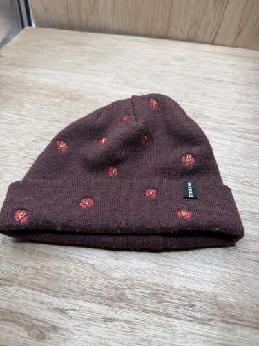 Prana Wild Now Flower Beanie  Maroon Red