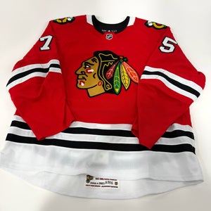 Alec Regula #75 Home Chicago Blackhawks Team Issued Jersey 2020-2021, Set 1 | 6386-13394