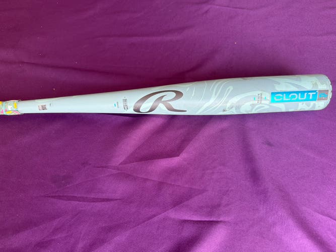 2025 Rawlings Clout AI Alloy BBCOR Certified Bat (-3) 29 oz 32" (Used)