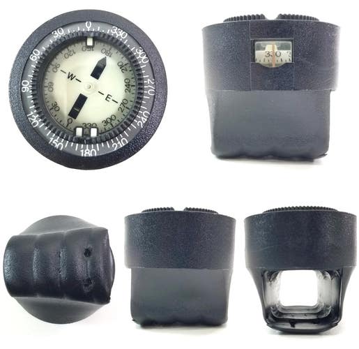 Suunto Hose Mount Compass Scuba Dive Side Scan