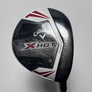Callaway X Hot 19 3 Fairway Wood 15* Project X PXv Regular Graphite Mens RH
