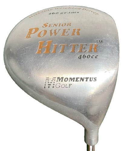 Momentus Senior Power Hitter 460cc 260g Weighted Training Driver RH Steel 44.5"