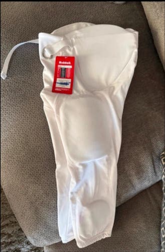 New White Small Riddell Game integrated football Pants