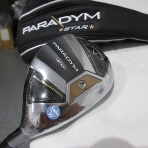 Callaway Paradym Star Hybrid - 4H - 21* - ATTAS 40 Ladies Flex Graphite - NEW
