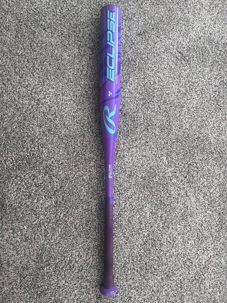 2025 Rawlings Eclipse Alloy Bat (-12) 18 oz 30" (Used)