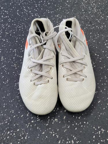 Used Adidas NEMESIS Soccer Cleats Grey Junior 01 11849-S000041983