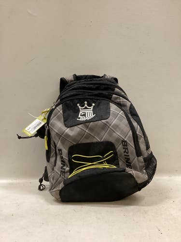 Used Brine Player Backpack Black And Grey 11725-S000505025