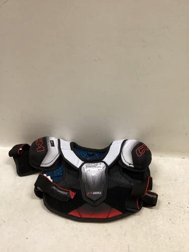 Used CCM JETSPEED FT880 Junior Shoulder Pads SM 11725-S000504157