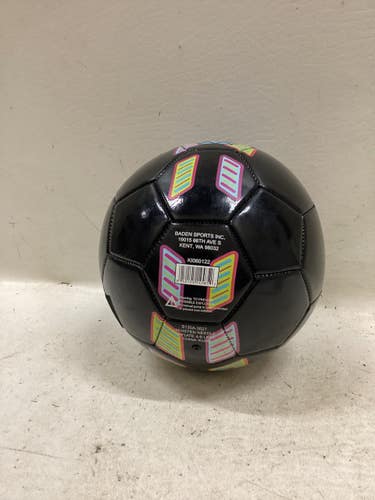 Used Baden SZ 3 All Size Soccer Ball Black 3 11725-S000504227