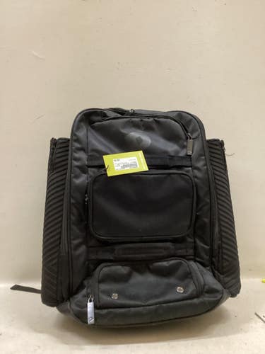 Used Demarini BACKPACK LARGE BB/SB Player Backpack Black 11725-S000504356