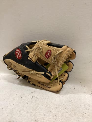 Used Rawlings P115CBI BB/SB Glove RH Throw Black And Natural 11 1/2" 11725-S000504436