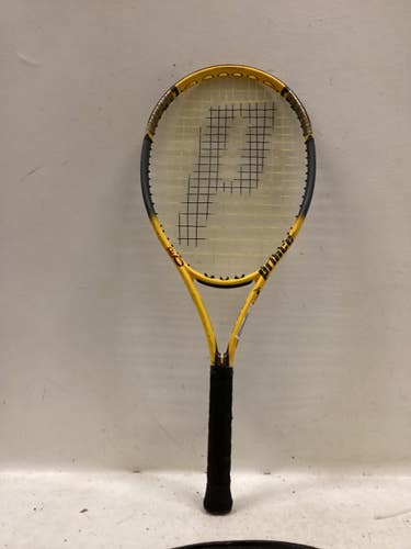 Used Prince AIR SCREAM OS Adult Tennis Racquet Yellow 4 3/8" 11725-S000504464