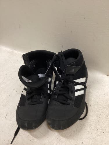 Used Adidas Wrestling Shoes Black Senior 8 11725-S000504534