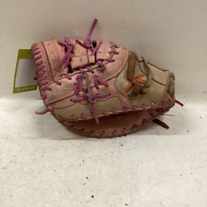Used ABSOLUTELY RIDICULOUS 1ST BASE GLOVE BB/SB First Base LH Throw Pink 12" 11725-S000505416