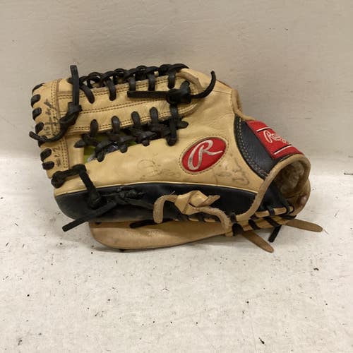 Used Rawlings GGE115PTCB BB/SB Glove LH Throw Black And Tan 11 1/2" 11725-S000505534