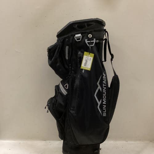 Used Sun Mtn SYNC Mens Cart Bag Black 11725-S000505589