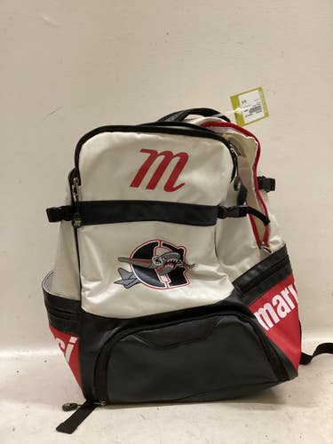 Used Marucci BACK PACK BB/SB Player Backpack White 11725-S000504620