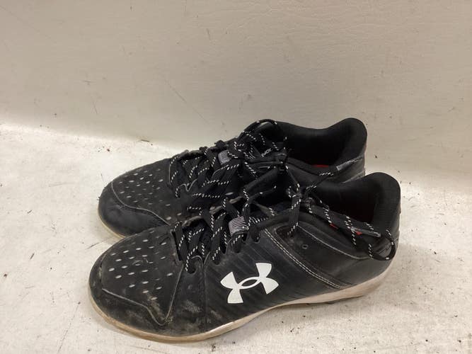 Used Under Armour LEADOFF BB/SB Cleats Black Junior 05 11725-S000504714