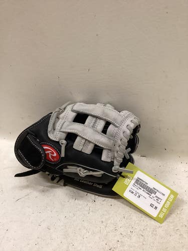 Used Rawlings SC110BGH BB/SB Glove RH Throw Black And Grey 11" 11725-S000504765