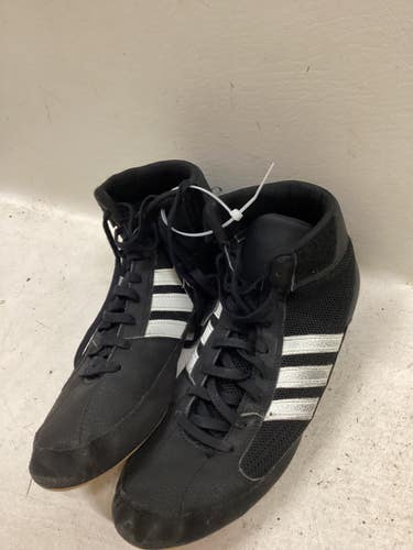 Used Adidas Wrestling Shoes Black Senior 11.5 11725-S000504803