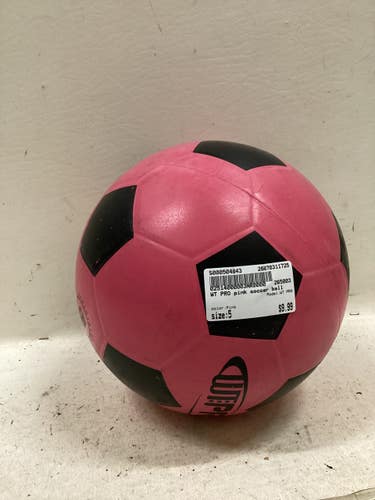 Used WT PRO All Size Soccer Ball Pink 5 11725-S000504843