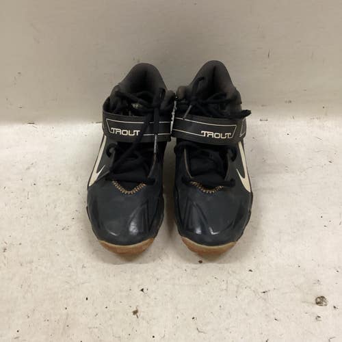 Used Nike TROUT BB/SB Cleats Black Junior 04 11725-S000505242