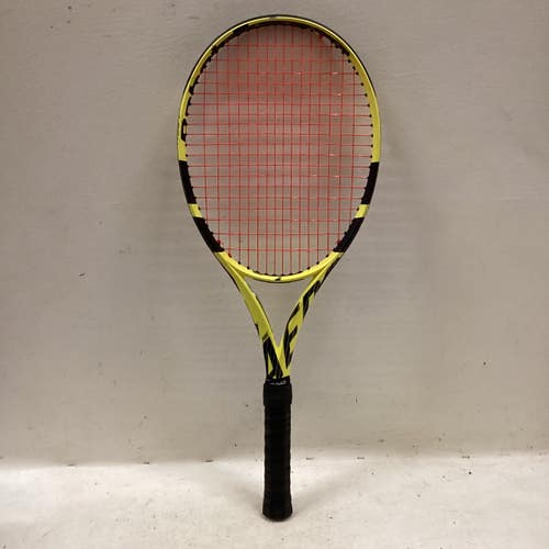 Used Babolat PURE AERO TOUR Adult Tennis Racquet Yellow 4 3/8" 11725-S000505266