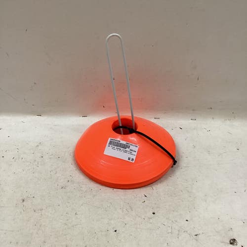 Used 10 FLAT CONES W/CARRIER Soccer Training Aids 11725-S000505286