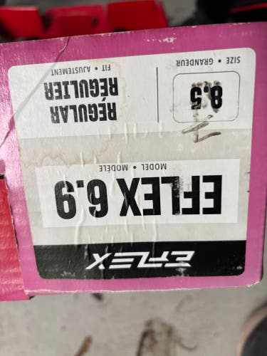 CCM EFlex 6.9 Hockey Goalie Skates Regular Width 8.5 (Used)