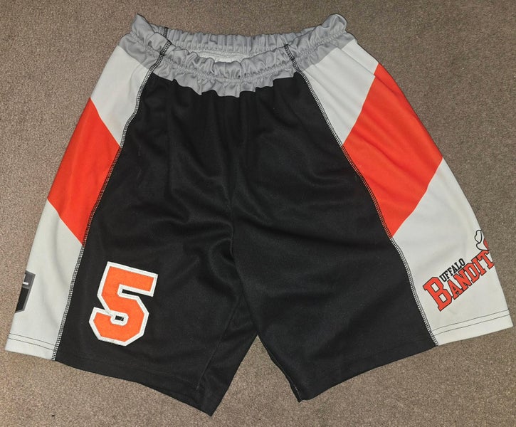 Buffalo Bandits Game Worn Used NLL Lacrosse Shorts Large