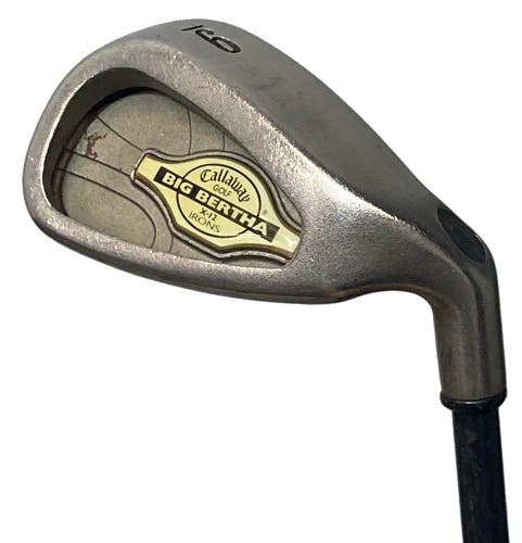 Callaway Big Bertha X-12 9 Iron RH RCH 96 Regular Graphite 36" Good Lamkin Grip