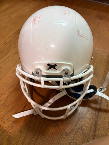 White Youth Extra Large Xenith X2E+ Helmet (Used)