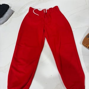 Red Women's Medium Adult Alleson Game Pants (Used)