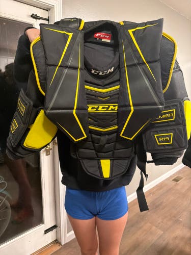 Small CCM Premier Goalie Chest Protector (Used)