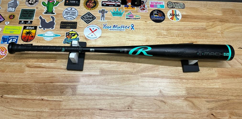 2025 Rawlings Mach AI Alloy BBCOR Certified Bat (-3) 31 oz 34" (Used)