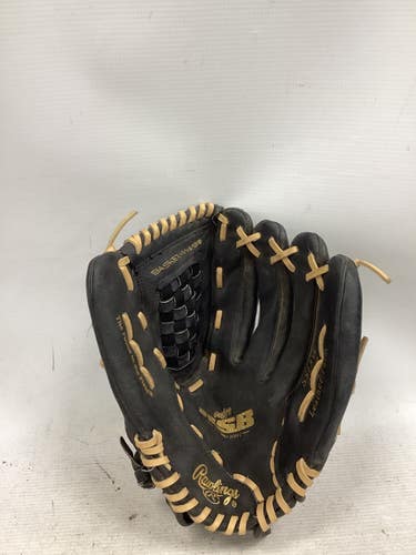 Used Rawlings RSB SOFTBALL SERIES BB/SB Glove RH Throw Black 13" 11851-S000049082