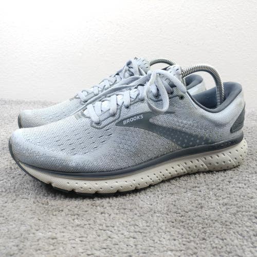 Brooks Glycerin 18 Womens Size 9.5 D Wide WidthRunning Shoes Blue Gray
