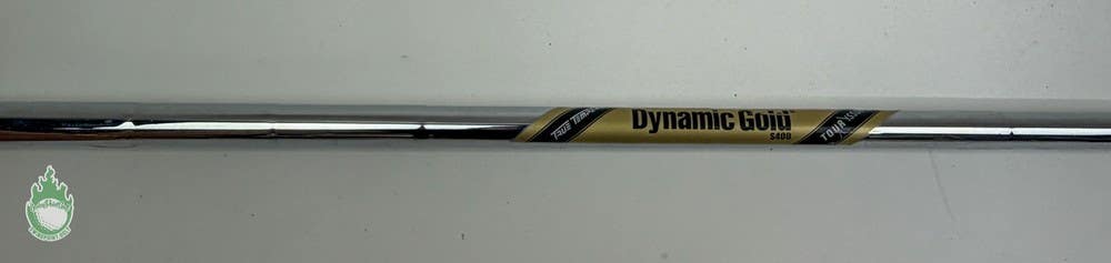 New True Temper Dynamic Gold S400 Tour Issue Stiff Single Iron Shaft 39" .355