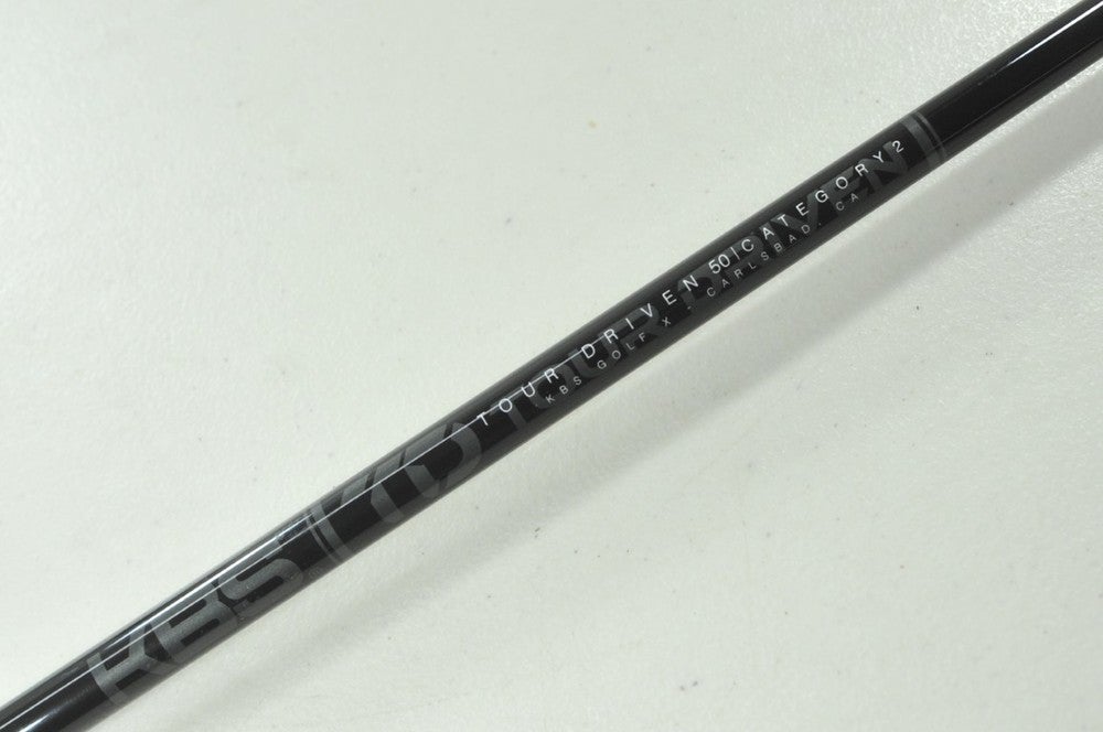 KBS TD Tour Driven Black 50g Cat 2 Regular Flex TaylorMade Driver