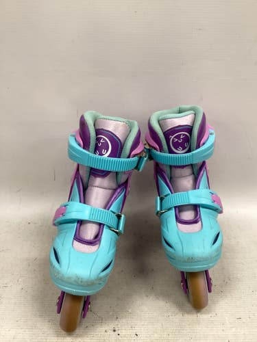 Used LOCAVUN ROLLER BLADES Child Rec Fitness Skates Purple Adjustable 11851-S000049057