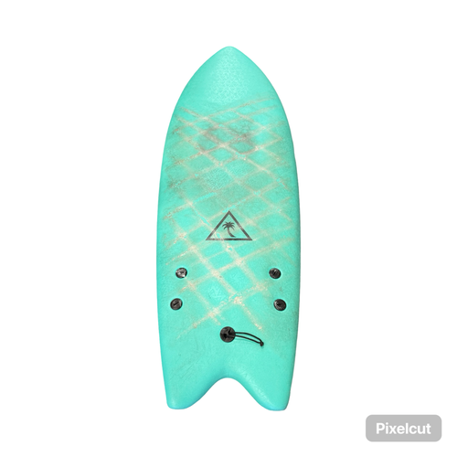 Used Catch Surf FISH Surfboard Teal 5Ft 6In 10299-S000310905