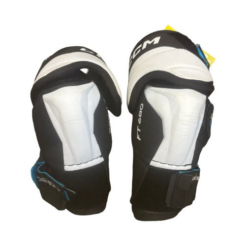 Used CCM FT680 LOCKSTRAP Senior Elbow Pads SM 10299-S000311591