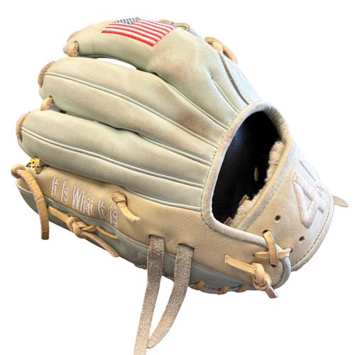 Used 44 PRO SIGNATURE SERIES BB/SB Glove RH Throw Turquoise 11 1/2" 10299-S000311989