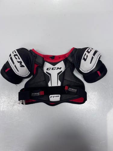 Used CCM FT455 Youth Shoulder Pads LG 11860-S000312376
