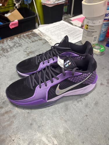 Used Nike Basketball Shoes M Purple Senior 12.5 11337-S000492061